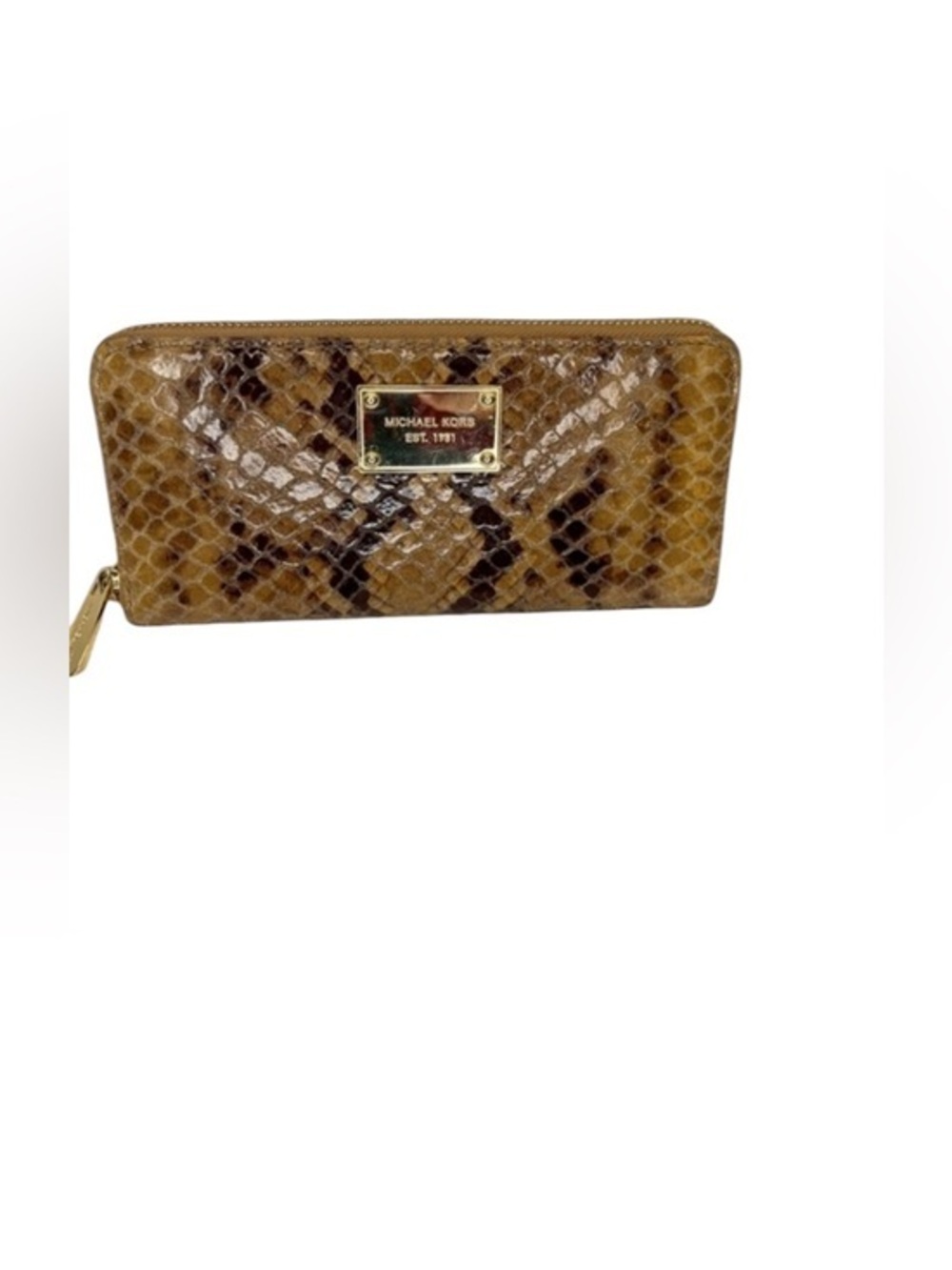 Michael Kors Snake Print Wallet